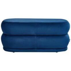 ELLENDALE - Bankje - Marineblauw - Fluweel -VIDAXL Winkel e1fa4408a7494f829da937209c4d71ec