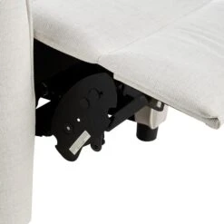 SANDE - Relaxfauteuil - Gebroken Wit - Stof -VIDAXL Winkel e2bf49a8ee2b4b95b8713f81ef9d38ec