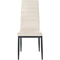 CLP Eetkamerstoel Mayfair Kunstleer - Creme -VIDAXL Winkel e2cddde0fb764eb991852eec7473b0c0