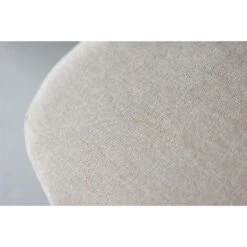 Svea - Nakamura Fauteuil - Rubberhout En Stof - Beige -VIDAXL Winkel e3231c70eaed44b4ac7d7d6c4d9ec177