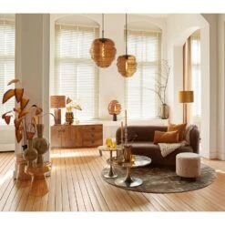 Poef Kimi - Oranje - Ø40cm -VIDAXL Winkel e332b73bad184b5fb0c0b1d66860fe0e