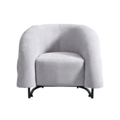 Merkloos HOME DELUXE Fauteuil MACA Fluweel Stof Beige - 95 X 73 X 88 Cm -VIDAXL Winkel e438a40853454b6cad8ab46729e4e197