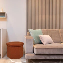 Atmosphera Storage Poef Jako - Opvouwbaar - Terra - H38 Cm -VIDAXL Winkel e43fc32061c74739aaf79191cd9741ab