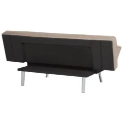 BRISTOL - Slaapbank 3-zits - Bruin - Polyester -VIDAXL Winkel e5a3b52ba7a4490590713cd4ed9d498a