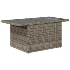 VidaXL 6-delige Loungeset Voor 5 Met Kussens En Verstelbaar Salontafel - Gris 18 VidaXL 6-delige Loungeset Voor 5 Met Kussens En Verstelbaar Salontafel - Gris -VIDAXL Winkel e5d1e00b4a80429eaa9d8d76afb9a511 1