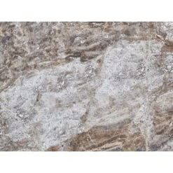 MALETTO - Tuintafel - Wit/Marmer Effect - ⌀ 120 Cm - Aluminium -VIDAXL Winkel e63b5d3bb29246f29d459313ba2f79b7