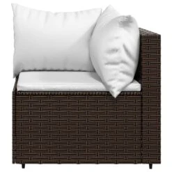 VidaXL - Loungeset - Bruin - Poly Rattan - 3 Stuks - Met Kussens -VIDAXL Winkel e67cb390c23c4323a9428df1901fe021