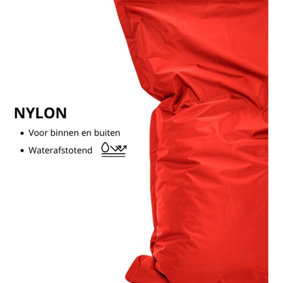 Bobbel Home Ruime Zitzak Kussen Nylon 100x150 Cm 4 Bobbel Home Ruime Zitzak Kussen Nylon 100x150 Cm - Afbeelding 4