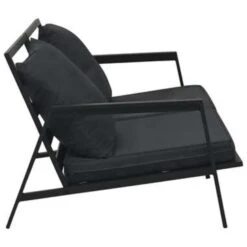 VidaXL 4-delige Loungeset Met Kussens Aluminium Donkergrijs -VIDAXL Winkel e70545469a284ca8a51f38f0144fb743