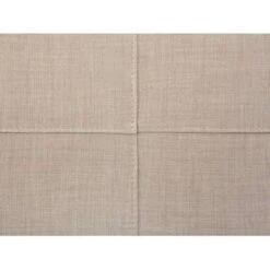 Beliani Ottomaan OSLO - Beige Polyester -VIDAXL Winkel e78adc9a21dd417982041dedb3d1fb61
