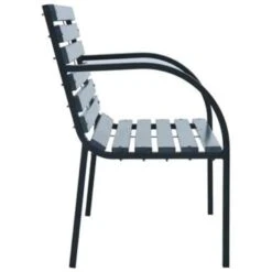 VidaXL Tuinbank 120 Cm Hout Grijs -VIDAXL Winkel e885276225784c25a7a77638e47223d4