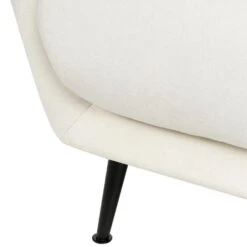 EIBY - Fauteuil - Wit - Chenille -VIDAXL Winkel e945864bd1b4420e9799a52a28ef39d1