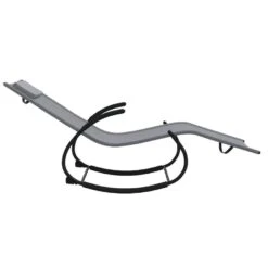 VidaXL - Ligbed - Grijs -VIDAXL Winkel e950e6a8ec064c0391d0ecb6edce6f00