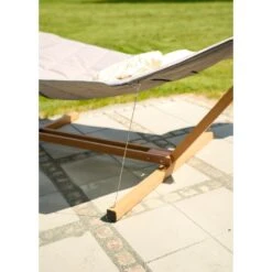 Lisomme Viggo Hangmat Met Standaard - Lichtgrijs -VIDAXL Winkel e975137db2164352aa67b23d0a30308a