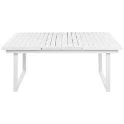 VALCANETTO - Tuintafel - Wit - 90 X 180/240 Cm - Aluminium -VIDAXL Winkel eafcd5a30db24e11b503a712534074dc