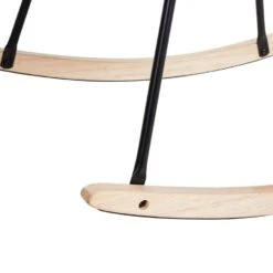 VIKEN - Schommelstoel - Wit - Polyester -VIDAXL Winkel eb0a5f1a96fc47f2b5b35fdf37be0c50