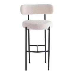 Set Van 2 Metalen Barkrukken Met Witte Lussen -VIDAXL Winkel eb185445b1284144aa69f8c3612f2e1e