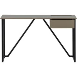 WOOOD New Julius Bureau - Grenen - Mud - 75x126x53 -VIDAXL Winkel ee5bdac2feac481e844033e370e12e6f