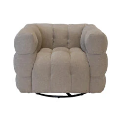 Draaifauteuil Taupe - Zithoogte 44cm - Stuva -VIDAXL Winkel ee649ac26f4946039f1ef1c0c33976d9