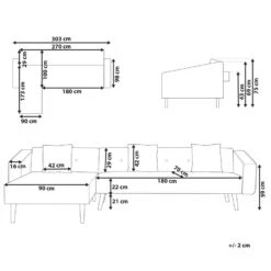 VADSO - Hoekslaapbank - Lichtbeige - Rechterzijde - Fluweel 14 VADSO - Hoekslaapbank - Lichtbeige - Rechterzijde - Fluweel -VIDAXL Winkel ee67da62ae22461b93ef4ef253972b00
