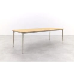 Vdgarde Premium Alaska Tuintafel - Teak/alu - Mokka- 240x100 Cm -VIDAXL Winkel ee9a4fc6ebbe4c7aaf7517205d07a952