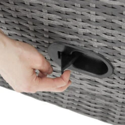 Tectake Wicker Fauteuil Pescara Met Aluminium Frame, Rugleuning Verstelbaar -VIDAXL Winkel f03e79af653d495c937d92a85102018f