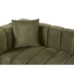 LANNILS - Chaise Longue - Groen - Linkszijdig - Fluweel -VIDAXL Winkel f0bfe30664cb42968793e2497ad12e74