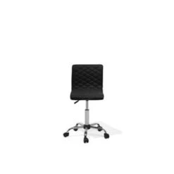 Beliani Bureaustoel ORLANDO - Zwart Polyester -VIDAXL Winkel f29c8d3fbca34b2d802b0fc6260011c2