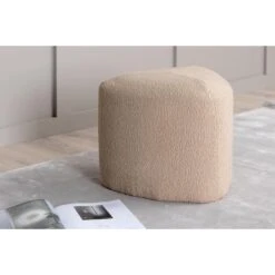 Svea - Troy Poef - Teddy - Beige -VIDAXL Winkel f2da4893a11a47fb9df0ad390ec57adf