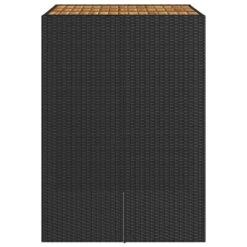 VidaXL - Tuinbartafel - Zwart - Poly Rattan - 105 X 80 X 110 Cm -VIDAXL Winkel f4aeaf5c6f7042f087fc9307e0795ffc