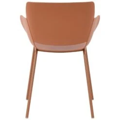 CLP Set Van 2 Eetkamerstoel Alpena Kunststof - Terracotta -VIDAXL Winkel f4ca8654fe4349f096e0a16c36ee9793