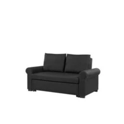 Beliani Slaapbank - SILDA Zwart Polyester -VIDAXL Winkel f5119f6e34b24f55af3baeba17d684f5