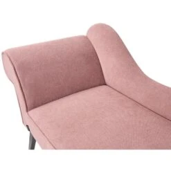 BIARRITZ - Chaise Longue - Roze - Linkerzijde - Polyester -VIDAXL Winkel f5493b3621f84f6f8e10d47532d22dd6