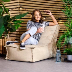 Icon Zitzak Lounger Dolce - Zitzak Buiten - Beige -VIDAXL Winkel f59baea9c2044059858ae1d93d9e2311