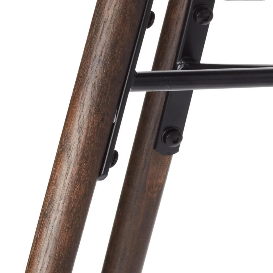 Nolon Nena-Pip Eetkamerstoel Wit - Kunststof - Walnoot Poten 5 Nolon Nena-Pip Eetkamerstoel Wit - Kunststof - Walnoot Poten - Afbeelding 5