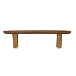 StarFurn Eetkamerbank Walnoot Mangohout - 280x38x45cm - Maré -VIDAXL Winkel f600498592c0456caa7555d7dcc53e81