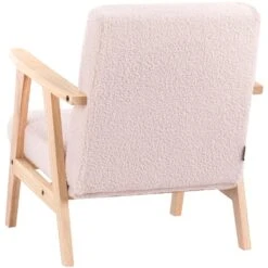LINDE - Kinderfauteuil - Pastelroze - Bouclé -VIDAXL Winkel f60c5722c848403786899bac5dd180b5