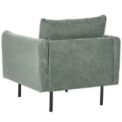 VINTERBRO - Fauteuil - Groen - Polyester -VIDAXL Winkel f67e23603b3f4d989fdca06c5ac4449c