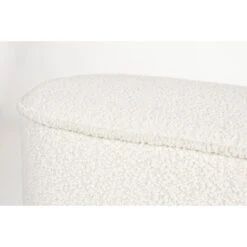 Housecraft Marcos Bankje Bouclé Wit -VIDAXL Winkel f7bae1edde7b42798d13f498c8a842da