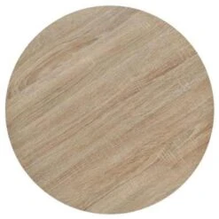VidaXL - Eetkamertafel - Beige - MDF - Ø 60 X 75 Cm -VIDAXL Winkel f86aec253ebd4b139d1bca8e43e1f978