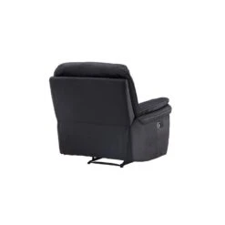 Svea - Kazo Verstelbare Fauteuil - Lederlook - Zwart -VIDAXL Winkel f909bd846c3b49f7b779d0b57f0ed1ed