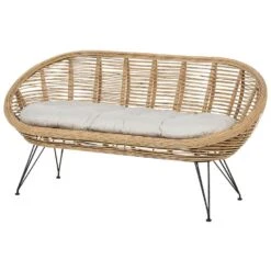 MARATEA - Loungeset - Lichtbeige - Rotan -VIDAXL Winkel f95409dc5ee544dcb0fc10cd6bd1623e