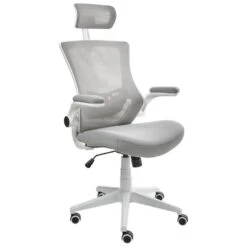 PALADIN - Directiestoel - Lichtgrijs - Mesh -VIDAXL Winkel f9a2d2bf34e641c78c0f321a3117e615