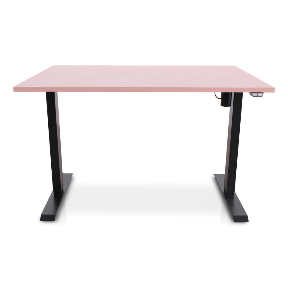 MRC EASY Zit-Sta Bureau – Elektrisch Verstelbaar – 120x80 Cm – Blad Dusty Rose 2 MRC EASY Zit-Sta Bureau – Elektrisch Verstelbaar – 120x80 Cm – Blad Dusty Rose - Afbeelding 2
