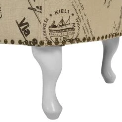 NIMES - Chaise Longue - Beige - Rechterzijde - Polyester -VIDAXL Winkel fb51584135a84602be3e055876b87f9b