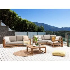 TIMOR II - Salontafel - Lichte Houtkleur - Gecertificeerd Acaciahout -VIDAXL Winkel fccfffb2965a4b709bf3bed3f7b54305