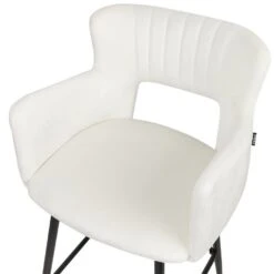 SANILAC - Barkruk Set Van 2 - Wit - Fluweel -VIDAXL Winkel fd6c4dc3a4a6485487931320f7fd1952