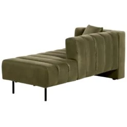 LANNILS - Chaise Longue - Groen - Linkszijdig - Fluweel -VIDAXL Winkel ffe5be829e66430a8492d0dea3c6f2e6