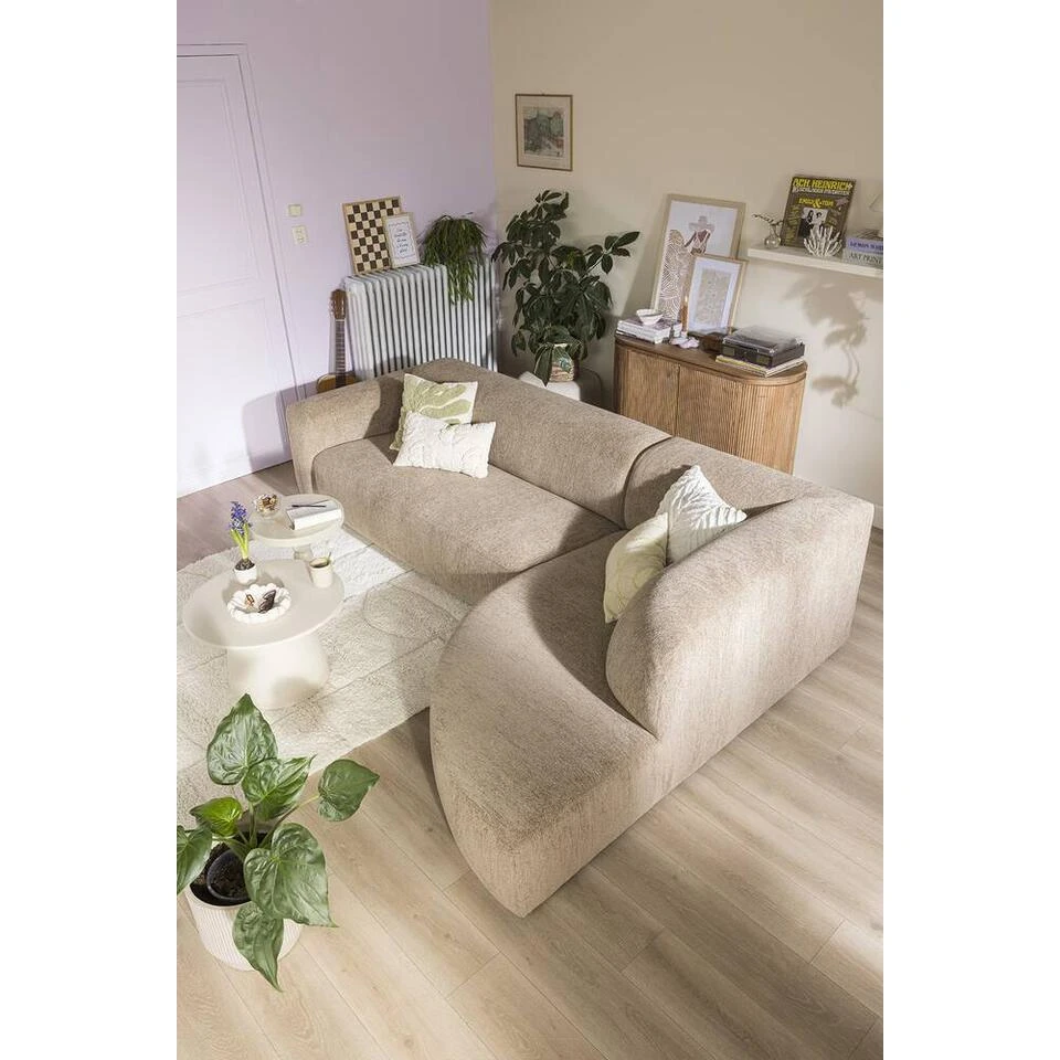 Hoekbank Astoria Rechts - Venro - Beige 11 Hoekbank Astoria Rechts - Venro - Beige - Afbeelding 11