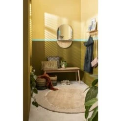 Halbankje Fenna - Naturel - 110x32x45 Cm -VIDAXL Winkel sf 11948300 9050